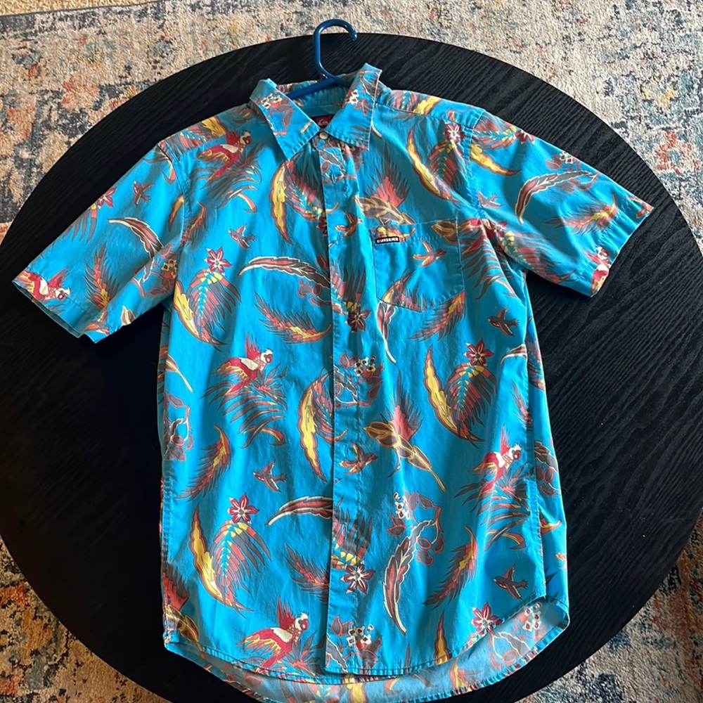 Quicksilver Hawaiian T shirt